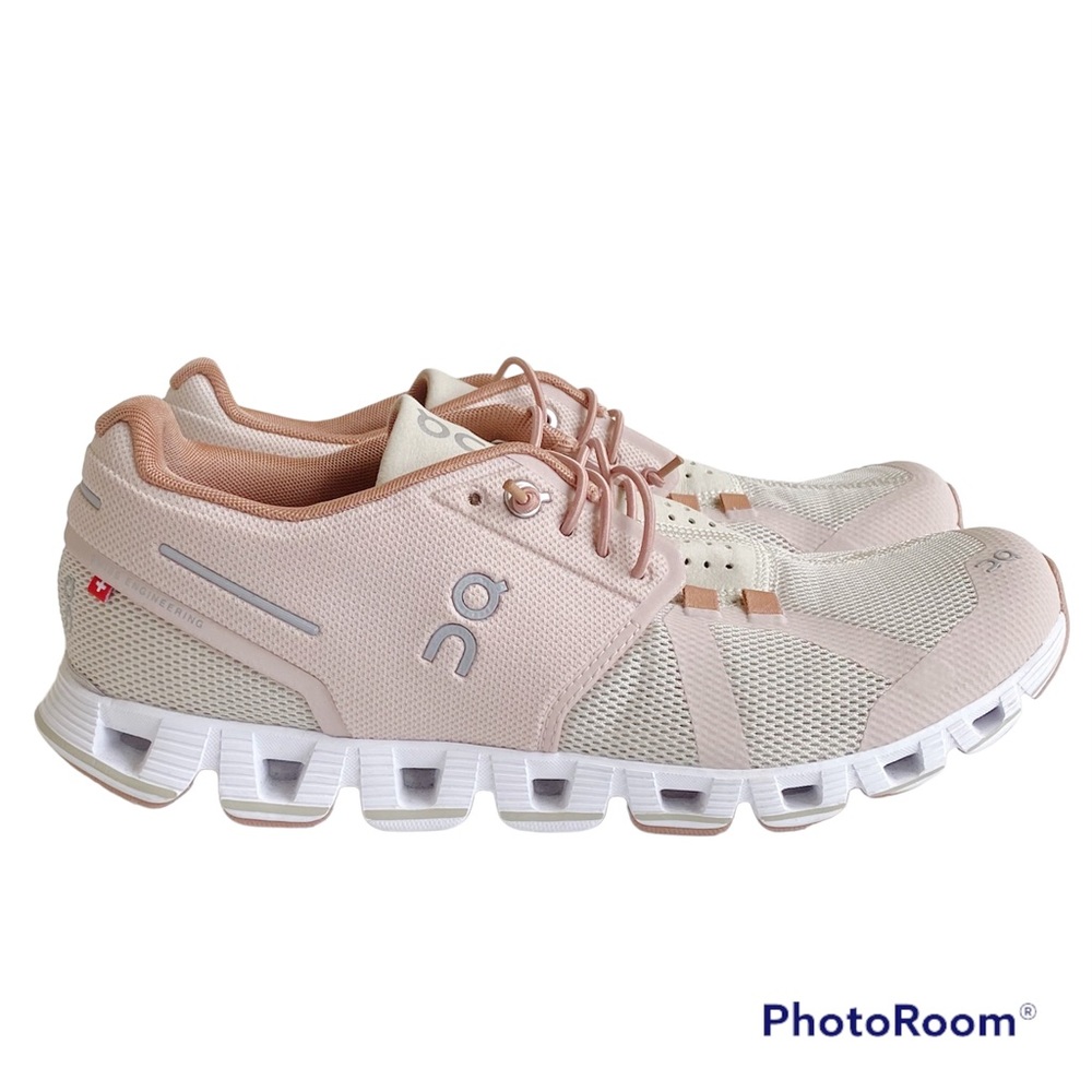On Running Cloud Rose Sand Running Sneaker Shoe Women’s US 8